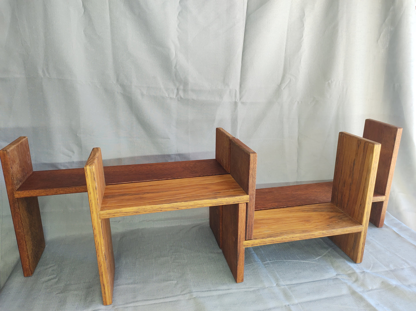 Adjustable shelving.