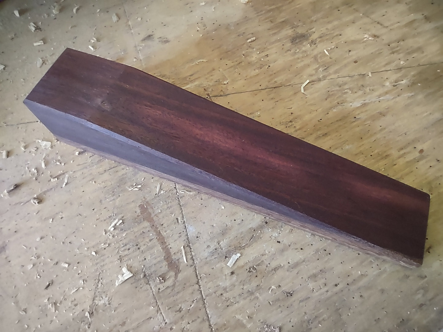 Door stop - No knob.
