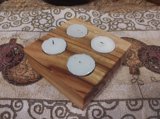 4 Tea lights, Square.