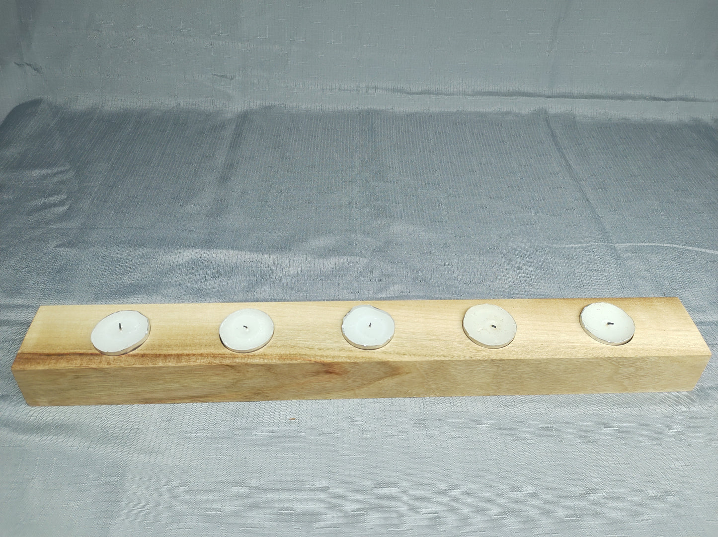 5 Tea lights - Long straight.