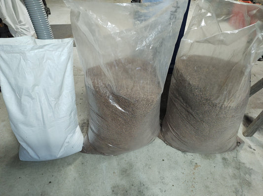 Wood shavings - Hardwood untreated.