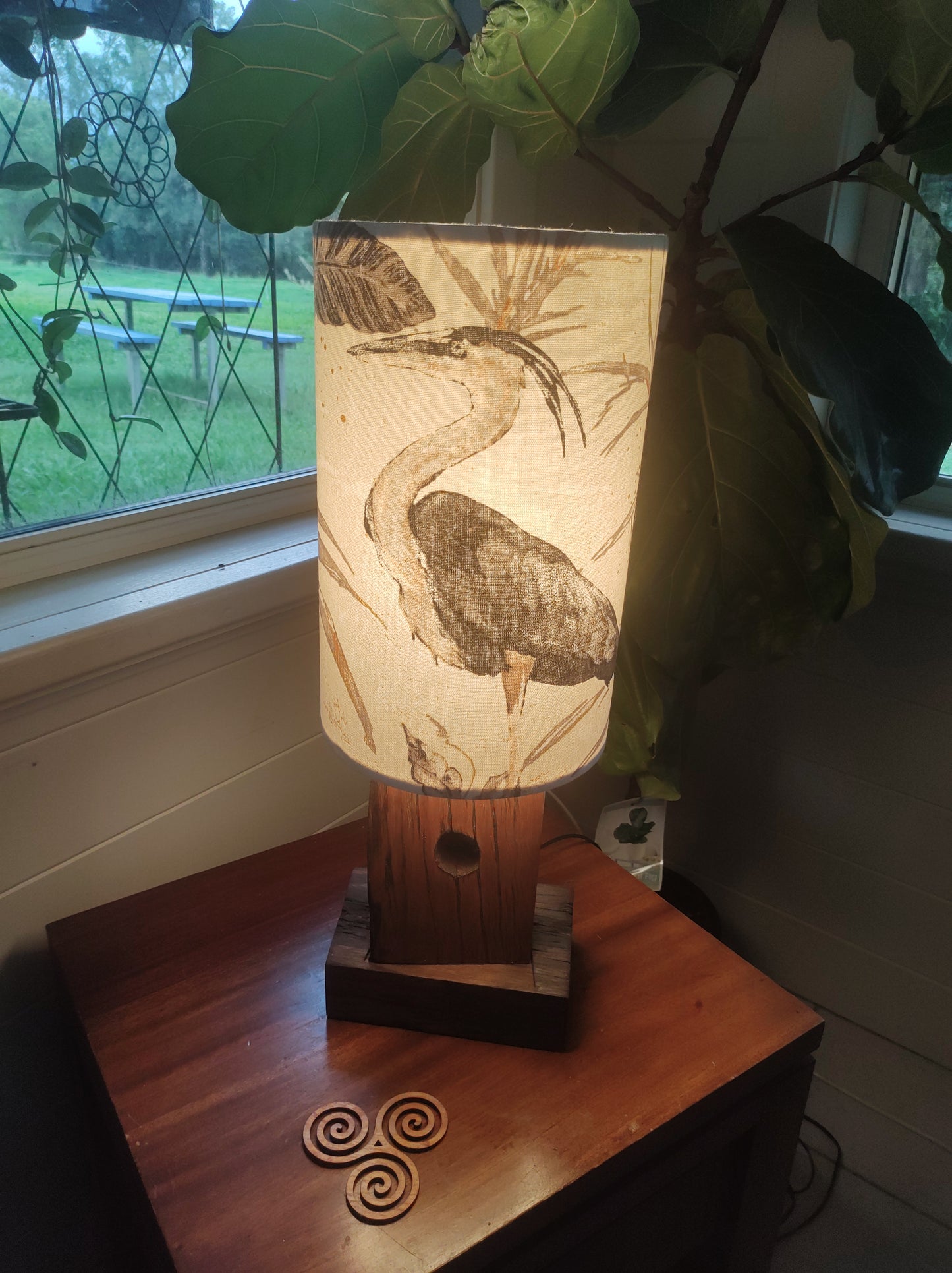 Lamp base only - Stumpy.