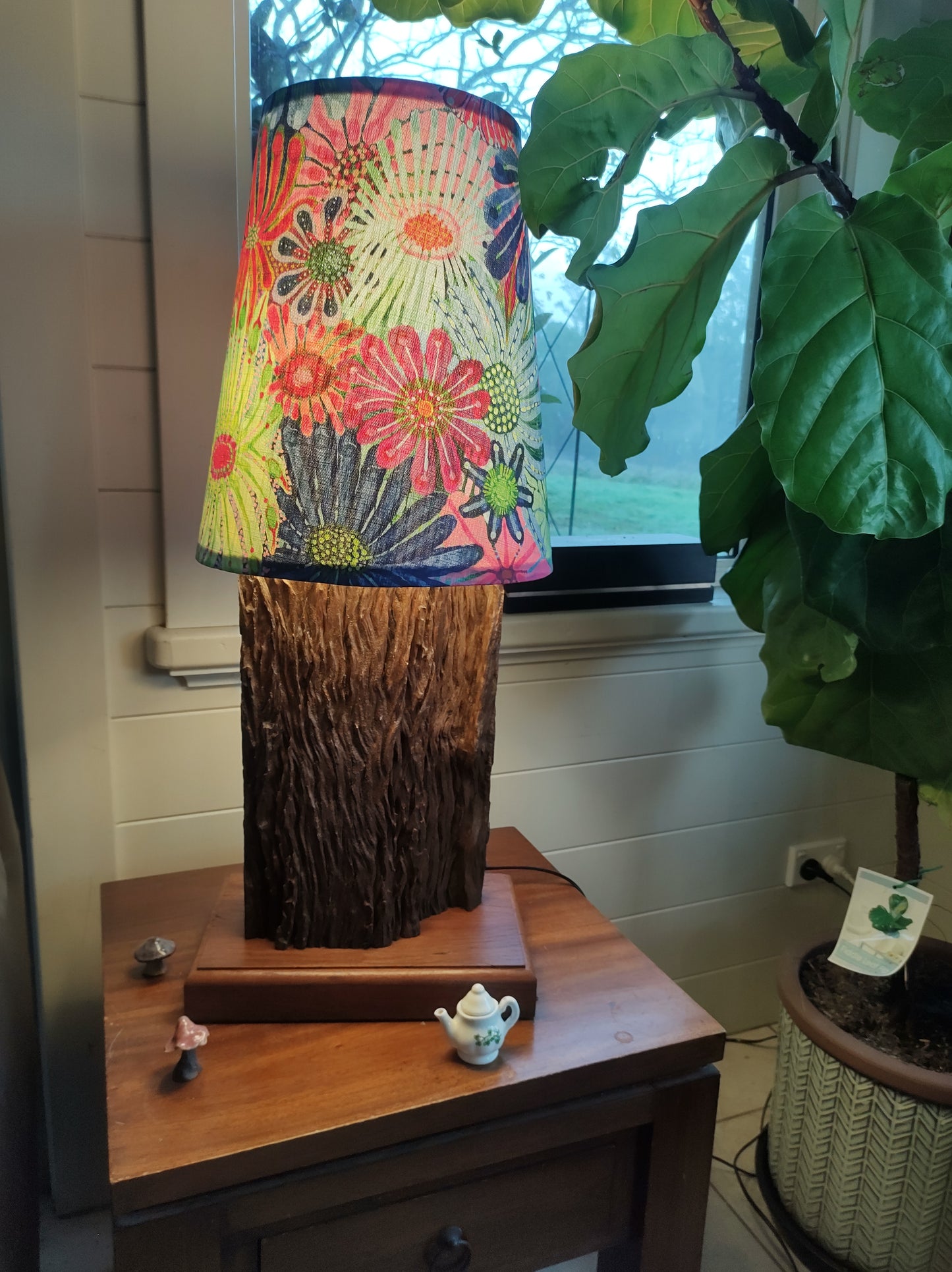 Table lamp - Termite magic.