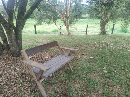 Twin seat garden chair.
