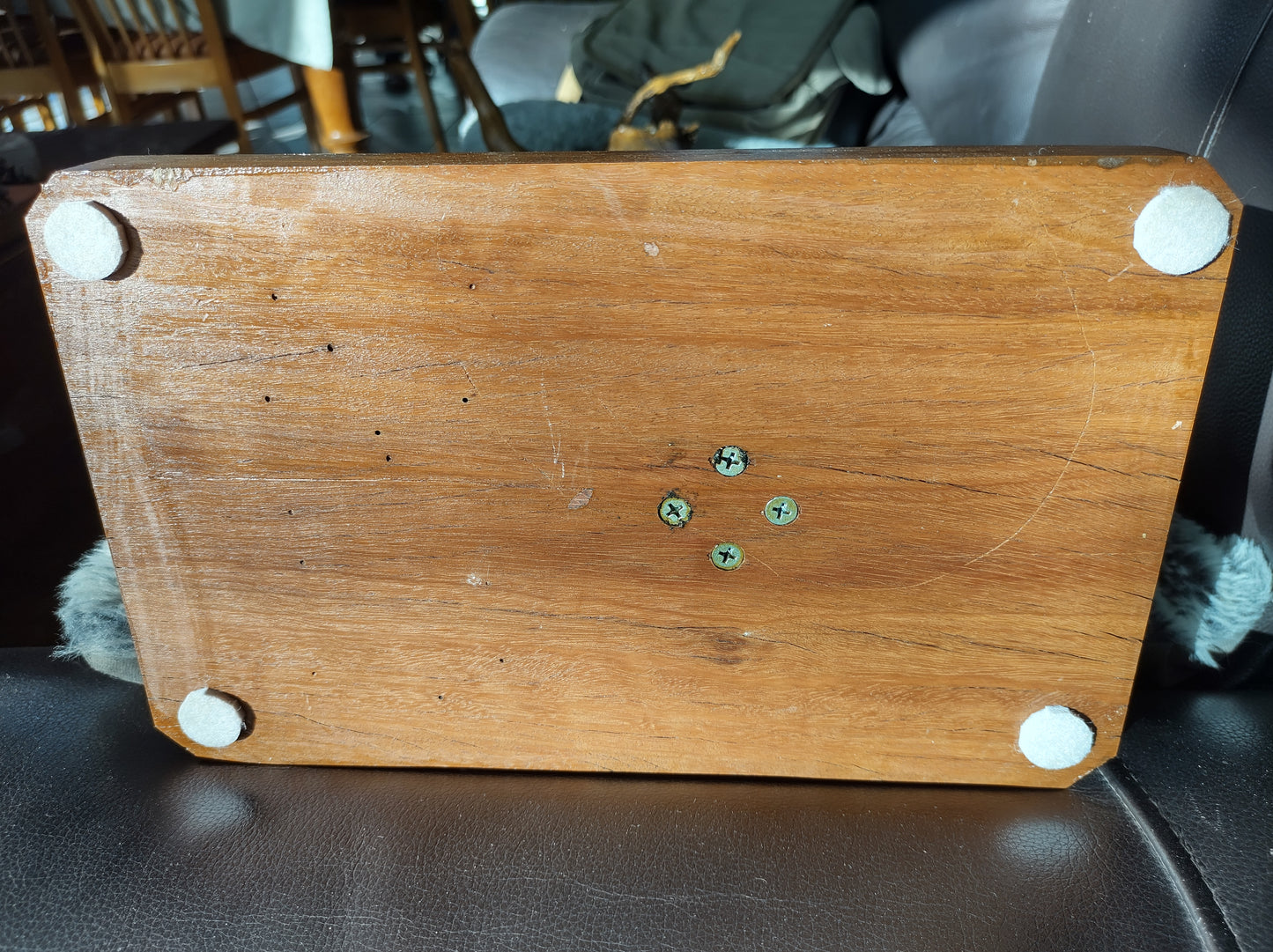 Sculpture - Tree root with embedded rocks